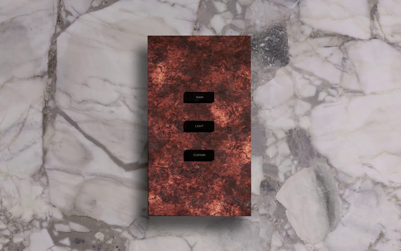 Oxidised red texture